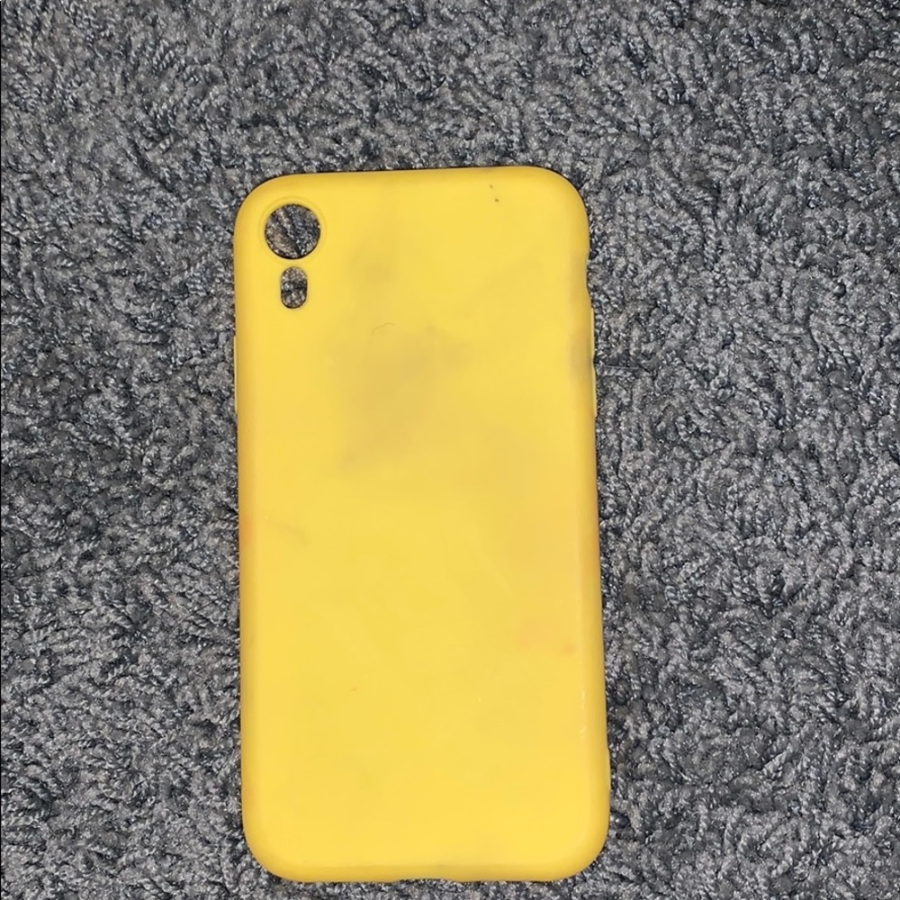 Yellow iPhone XR Case